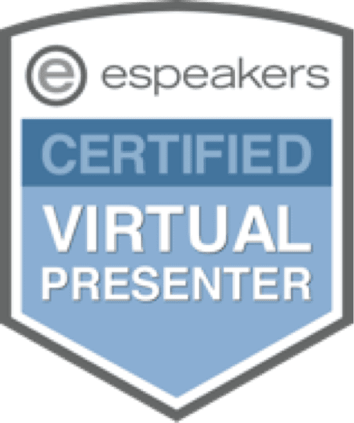 Elizabeth George Cerified Virtual Presenter Award